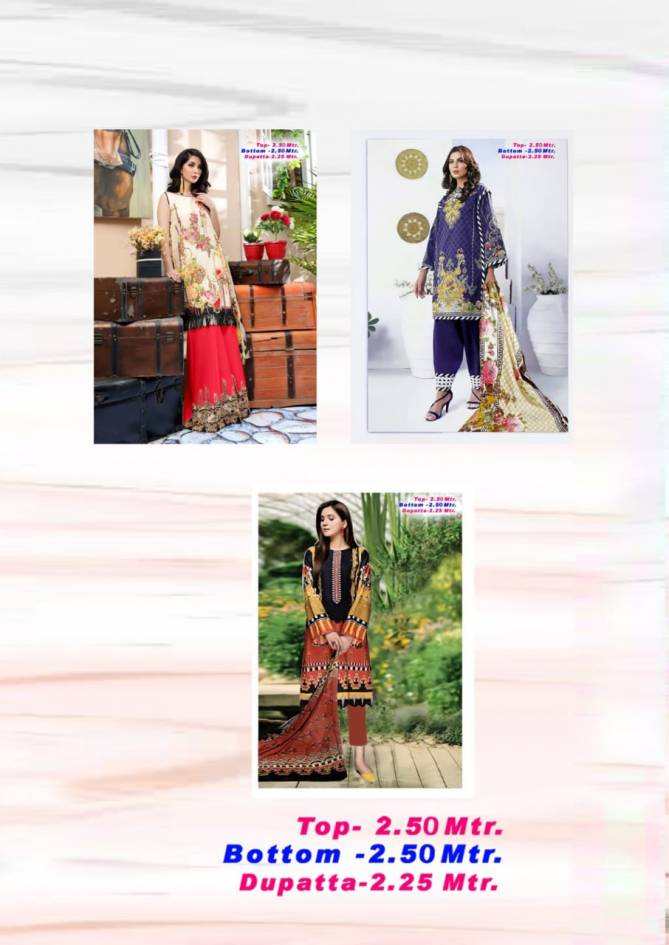 Apana Cotton Aaliya Karachi Cotton 17 Latest Designer Fancy Festive Wear Printed Dress Materials Collection
